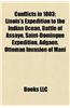 Conflicts in 1803: War of the Third Coalition, Linois's Expedition to the Indian Ocean, Battle of Assaye, Saint-Domingue Expedition, Adga