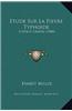 Etude Sur La Fievre Typhoide: A Debut Grippal (1884)