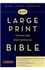 Large Print Thinline Reference Bible-KJV