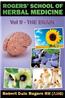 Rogers' School of Herbal Medicine Volume Nine: The Brain