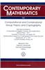 Computational and Combinatorial Group Theory and Cryptography