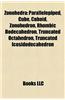Zonohedra: Parallelepiped, Cube, Cuboid, Zonohedron, Rhombic Dodecahedron, Truncated Octahedron, Truncated Icosidodecahedron