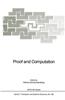 Proof and Computation