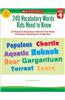 240 Vocabulary Words Kids Need to Know, Grade 4