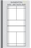 Badminton 2 in 1 Tacticboard and Training Workbook