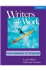 Writers at Work from Sentence to Paragraph Student's Book and Writing Skills Interactive Pack