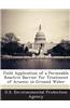 Field Application of a Permeable Reactive Barrier for Treatment of Arsenic in Ground Water