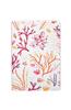 Coral Handmade Embroidered Journal