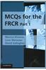 MCQs for the FRCR, Part 1