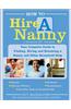 How to Hire a Nanny