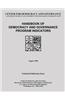 Handbook of Democracy and Governance Program Indicators