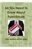 All You Need to Know about Foreclosure