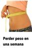 Perder Peso En Una Semana
