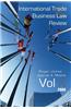 International Trade and Business Law Review, Volume X