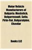 Motor Vehicle Manufacturers of Bulgaria
