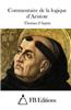 Commentaire de La Logique D'Aristote