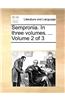 Sempronia. in Three Volumes. ... Volume 2 of 3