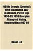 1998 in Georgia (Country): 1998 in Abkhazia, War in Abkhazia, Pirveli Liga 1998-99, 1998 Georgian Attempted Mutiny, Umaglesi Liga 1997-98