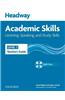 Headway Academic Skills: 2: Listening, Speaking, and Study Skills Teacher's Guide with Tests CD-ROM