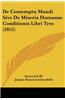 de Contemptu Mundi Sive de Miseria Humanae Conditionis Libri Tres (1855)