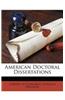 American Doctoral Dissertations
