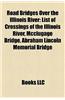 Road Bridges over the Illinois River