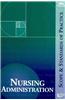 Nursing Administration: Scope and Standards of Practice