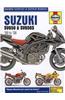 Haynes Suzuki SV650 & SV650S: Service and Repair Manual