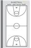 Basketball 2 in 1 Tacticboard and Training Workbook