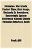 Firmware: Advanced RISC Computing, Aftermarket Firmware, Automotive Software, BIOS, Macintosh Firmware, Microcode, Control Store