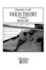 Violin Theory, Book One (): Violin
