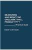 Measuring and Improving Organizational Productivity: A Practical Guide