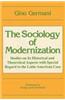The Sociology of Modernization: Studies on Its Historical and Theoretical Aspects with Special Regard to the Latin American Case