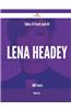 Takes a Fresh Look at Lena Headey - 160 Facts