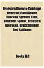 Brassica Oleraca: Cabbage, Broccoli, Cauliflower, Broccoli Sprouts, Kale, Brussels Sprout, Brassica Oleracea, Broccoflower, Red Cabbage