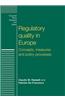 Regulatory Quality in Europe: Concepts, Measures and Policy Processes