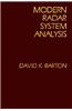 Modern Radar System Analysis