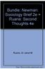 Bundle: Newman: Sociology Brief 2e + Ruane: Second Thoughts 4e