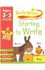 Gold Stars Starting to Write Preschool Workbook