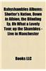 Babyshambles Albums: Shotter's Nation, Down in Albion, the Blinding Ep, Oh What a Lovely Tour, Up the Shambles - Live in Manchester
