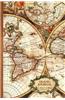 Travel Journal: Gifts / Gift / Presents ( Ruled Travelers Journal / Large Notebook with Antique Map Cover )