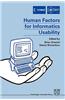 Human Factors for Informatics Usability