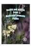 Health and Wealth from Medicinal Aromatic Plants
