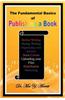 The Fundamental Basics of Publishing a Book