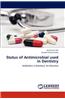 Status of Antimicrobial Used in Dentistry