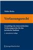 Verfassungsrecht: Grundz GE Des Sterreichischen Verfassungsrechts Fur Das Juristische Studium (4. Aufl. 2012)