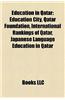 Education in Qatar: Museums in Qatar, Schools in Qatar, Universities in Qatar, Qatar University, the Cambridge School, Doha, Qatar
