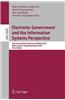 Electronic Government and the Information Systems Perspective