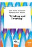 The Most Intimate Revelations about Drinking and Tweeting