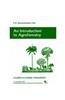 An Introduction to Agroforestry